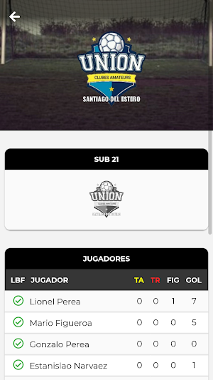 Union de Clubes Screenshot 1