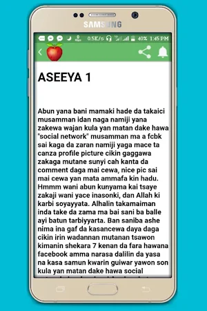 ASIYA Littafin Hausa | Labarin Littafin Hausa Screenshot 0