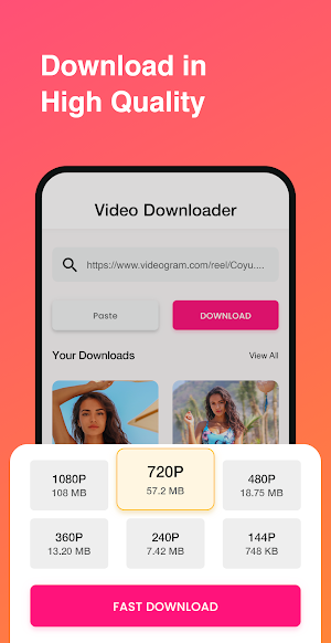 Video Downloader and Reels Screenshot 1