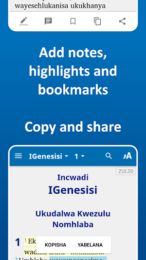 The Bible in IsiZulu - Zulu Bibles Screenshot 3