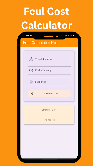 Fuel Cost Calculator Screenshot 0