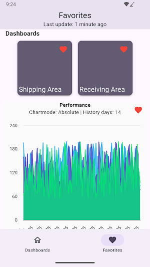 Witron BI Dashboard Screenshot 1