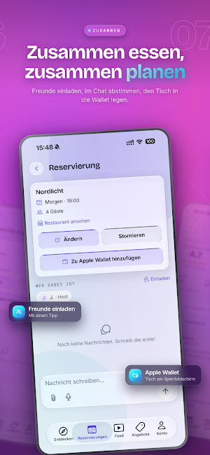 Onboard – Restaurants & Tische Screenshot 3