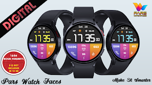 Vera Digital Watch Face Screenshot 1