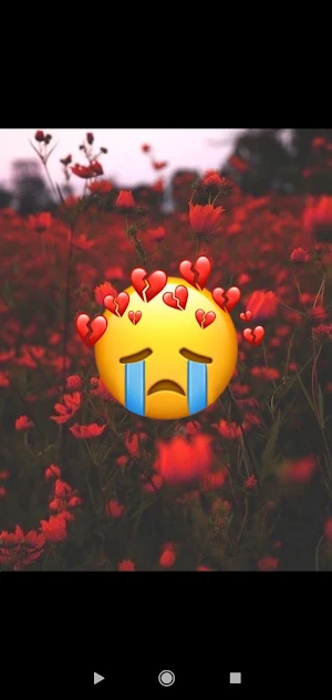 خلفيات قلب مجروح اسود Screenshot 3