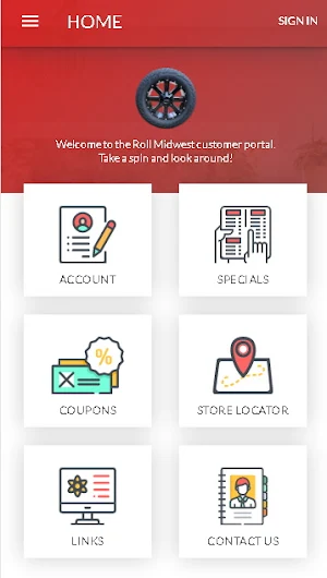 Roll Midwest Customer Portal Screenshot 0