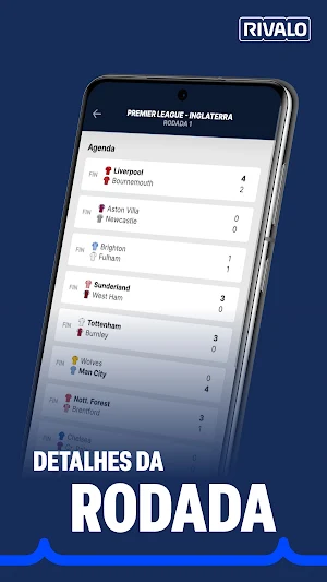Rivalo - Resultados Ao Vivo Screenshot 3
