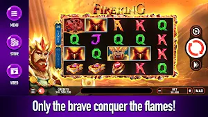 Fire King Online Slot games Screenshot 2