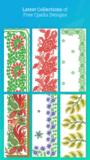 Embroidery CPallu Design Screenshot 2