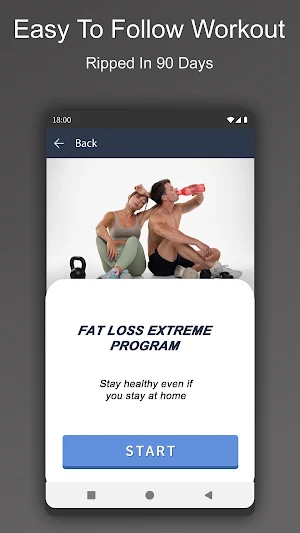 Fat loss extreme program Screenshot 0