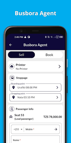 Busbora Agent Screenshot 3