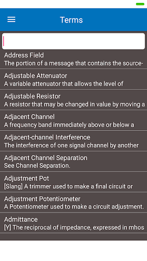 Electrical calculation & Terms Screenshot 0