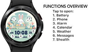 AZ283 Easter Bunny Watch Face Screenshot 0