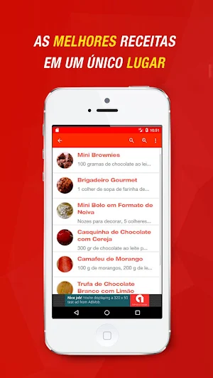 Receitas de Doces Finos Screenshot 3