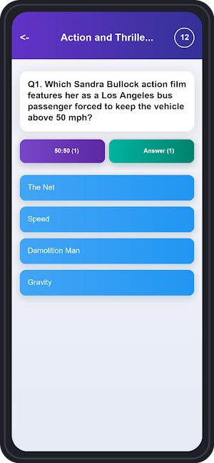 Sandra Bullock Trivia Quiz Screenshot 3