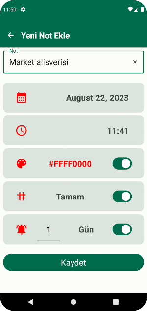Yapılacaklar Screenshot 1