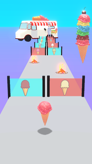 Ice Cream Runner Screenshot 0
