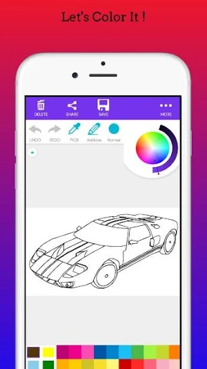 Super Car Coloring Book 2020 Screenshot 2