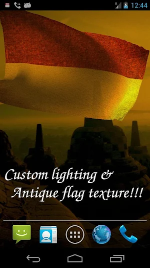 Indonesia Flag Live Wallpaper Screenshot 3