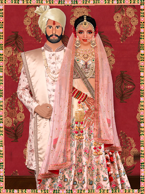 Indian Princess Wedding Makeup Salon  - Girl Games Screenshot 2