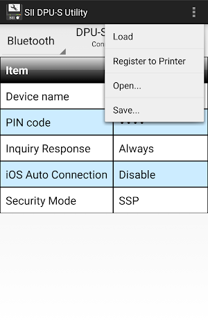 SII DPU-S Utility Screenshot 3