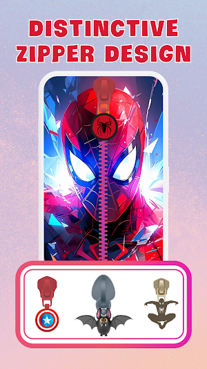 3D Zipper Lock Screen Screenshot 3