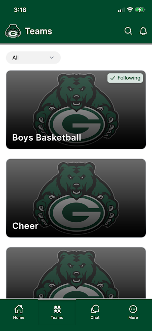 Granite Bay Grizzlies Screenshot 1