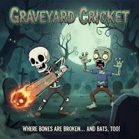 Graveyard Cricket 2D