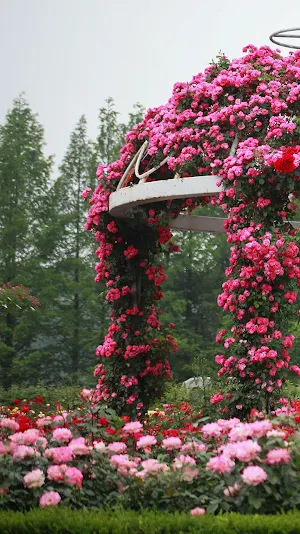 spring garden wallpaper Screenshot 0