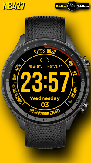 Digital Watch MB427 Screenshot 3