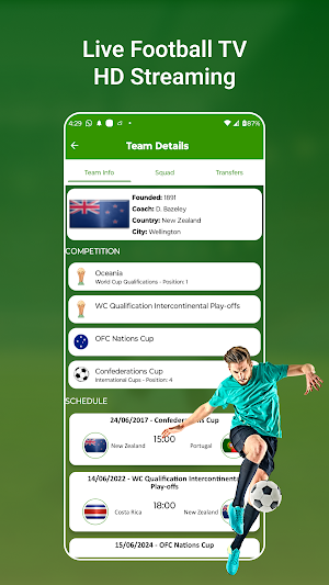 Live Football TV HD Streaming Screenshot 3
