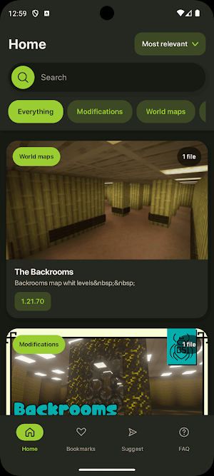 Backrooms Mod for Minecraft PE Screenshot 0