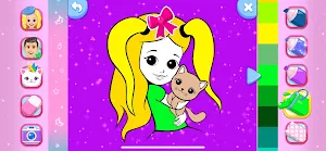 Like Nastya Coloring Book Screenshot 3