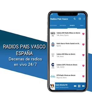 Radios Basque Country Spain Screenshot 2