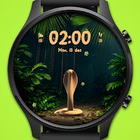 3D Snake Live Watch Face