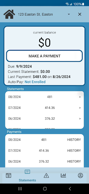 EU - MyAccount Screenshot 1
