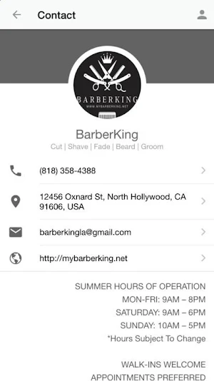 BarberKing LA Screenshot 1
