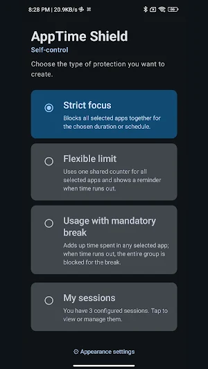 AppTime Shield Screenshot 1