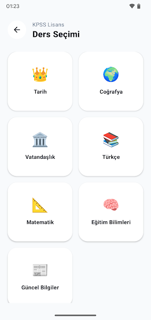 KPSS ve AGS İçin Soru Bankası Screenshot 0