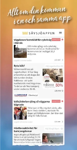 SävsjöAppen Screenshot 0