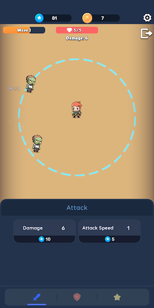 Wasteland Defense - Idle TD Screenshot 0