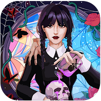 Gothic Girl Creepy Color Games