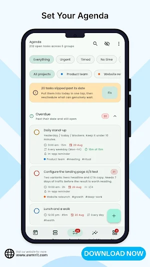 Daily Planner - Tasks & Habits Screenshot 0