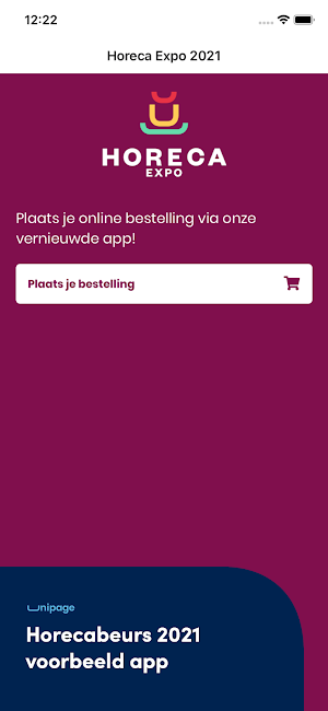 Horeca Expo Demo Screenshot 0