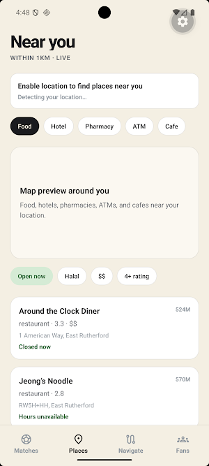 Stadium Go: Live & Local Screenshot 3