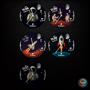 Space Vibes Watch Face Screenshot 2