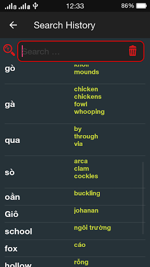 English Vietnamese Dictionary screenshot 3