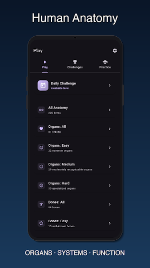 Human Organs Quiz Screenshot 0
