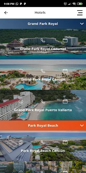 Park Royal Hotels & Resorts Screenshot 2