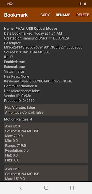 Input Device Sleuthhound Screenshot 3